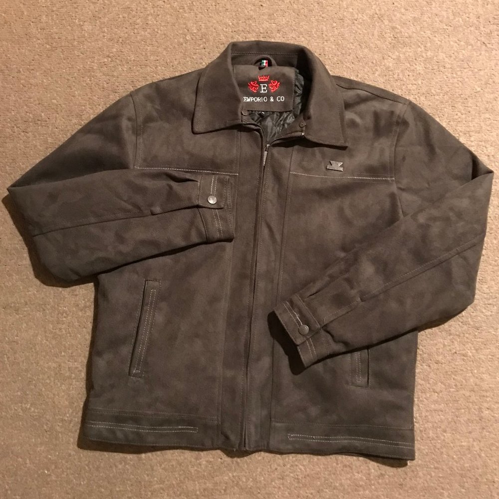 Men's Emporio & Co. Suede Jacket